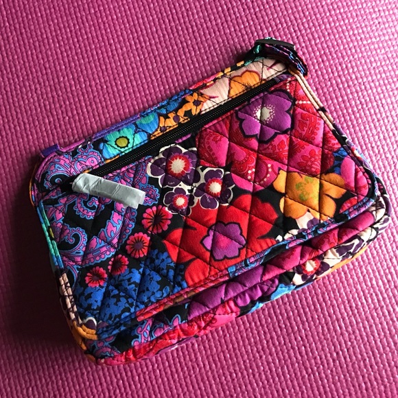 Vera Bradley Handbags - 💜❤️🧡 Vera Bradley Petite Crossbody Bag 🧡❤️💜